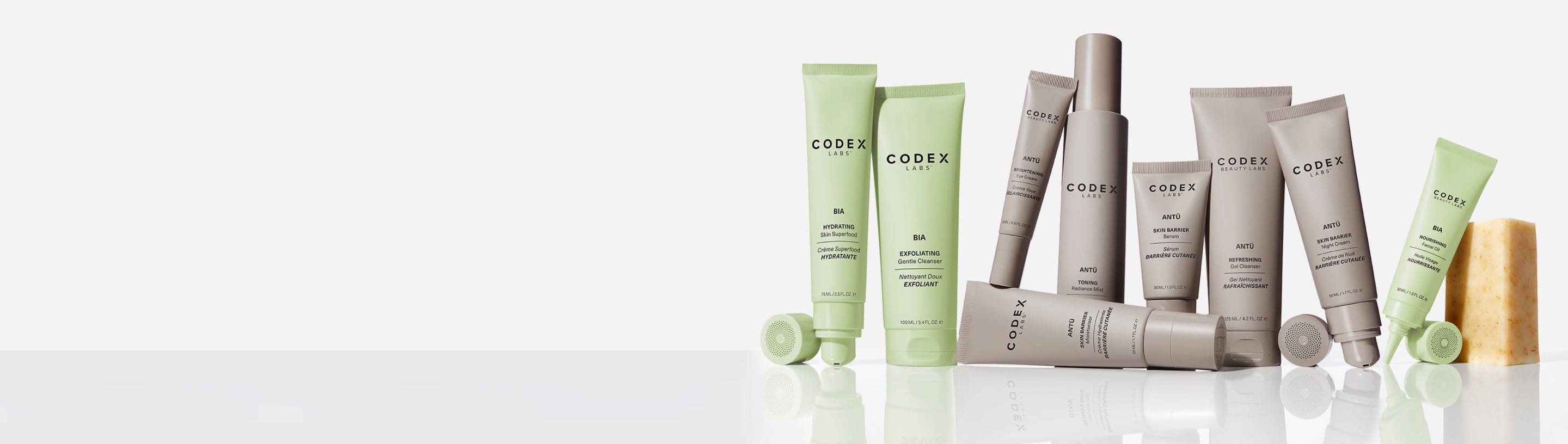 Red & Irritated skin collection banner.
