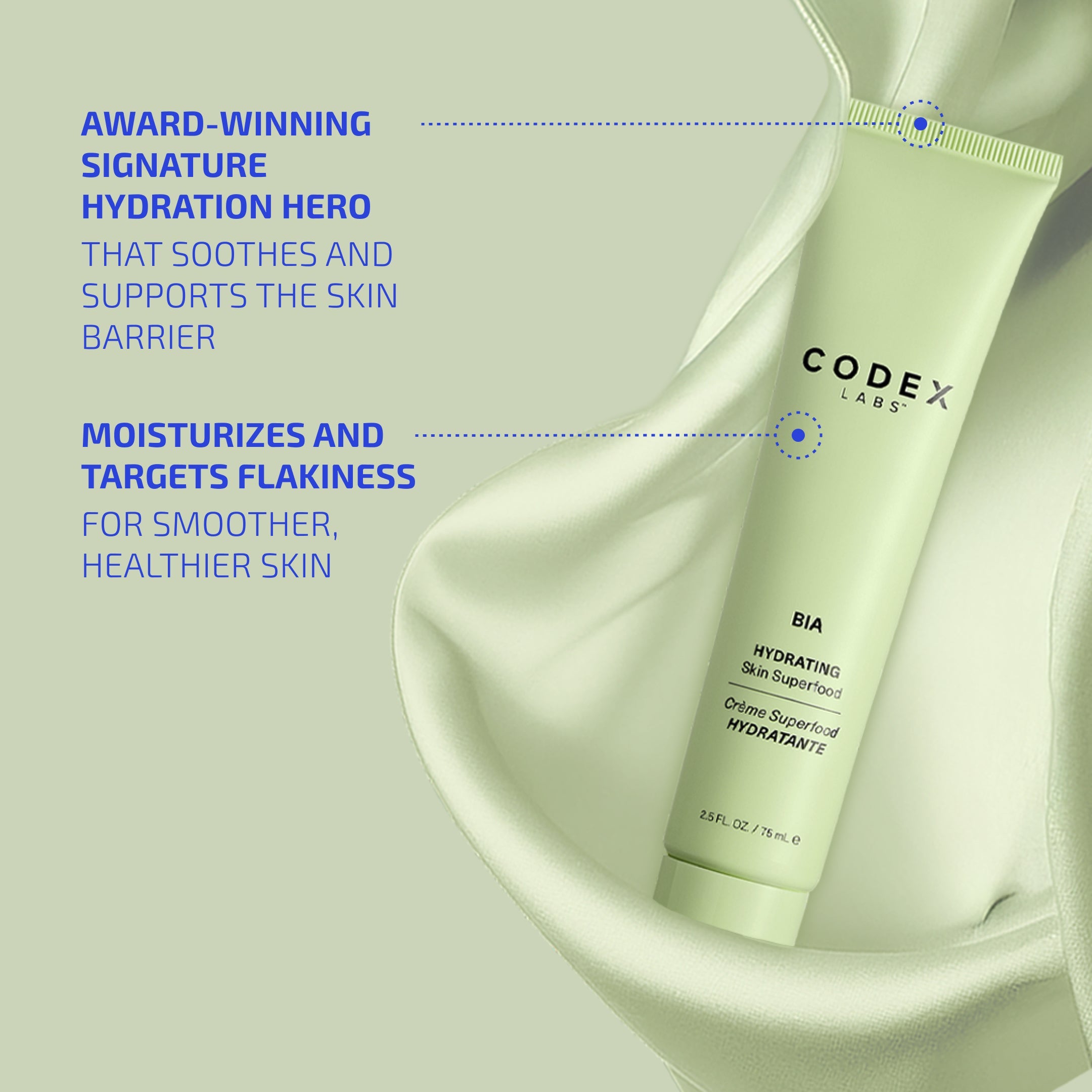 Hydrating Face Moisturizer for Dry & Sensitive Skin – BIA Skin Superfood 2.0