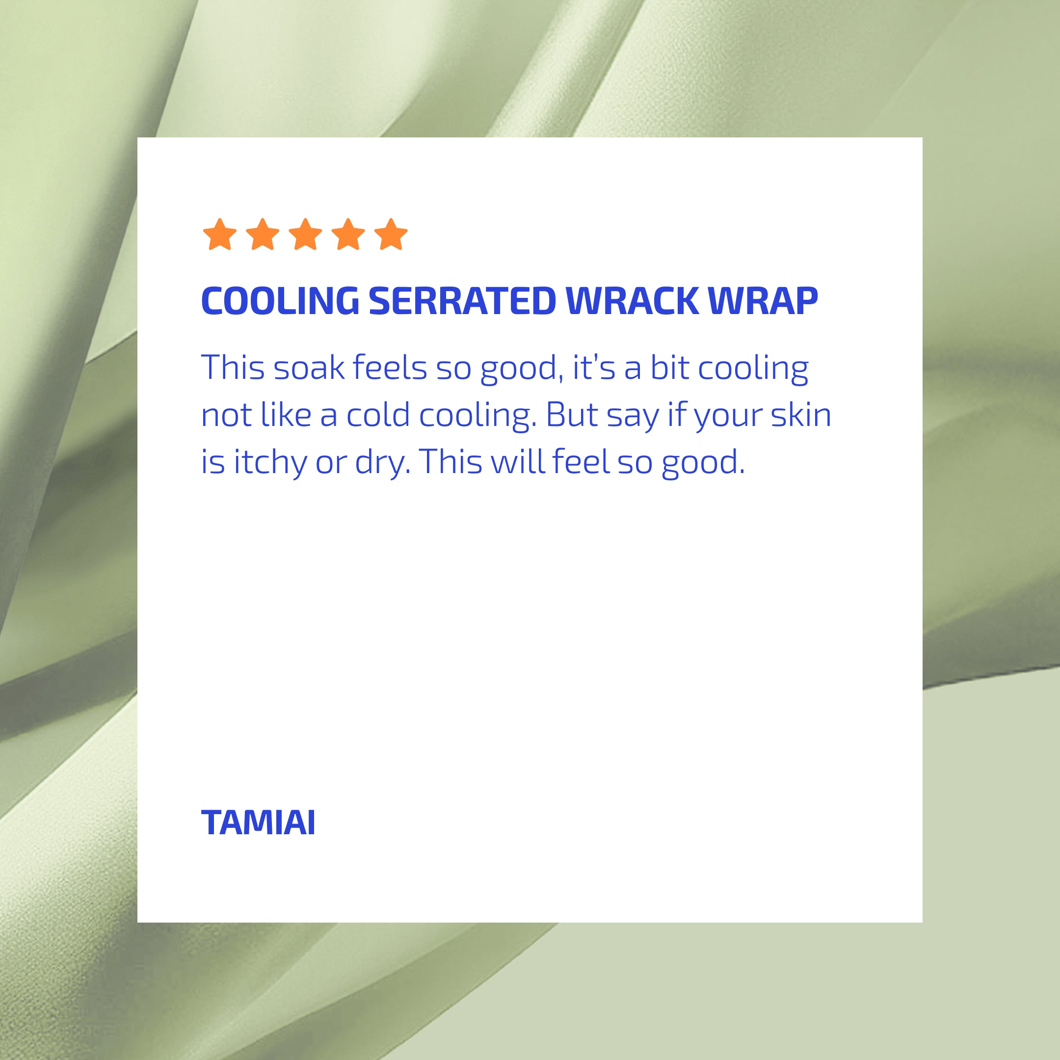 Bia Sensitive Skin Soothing Salt Wrap