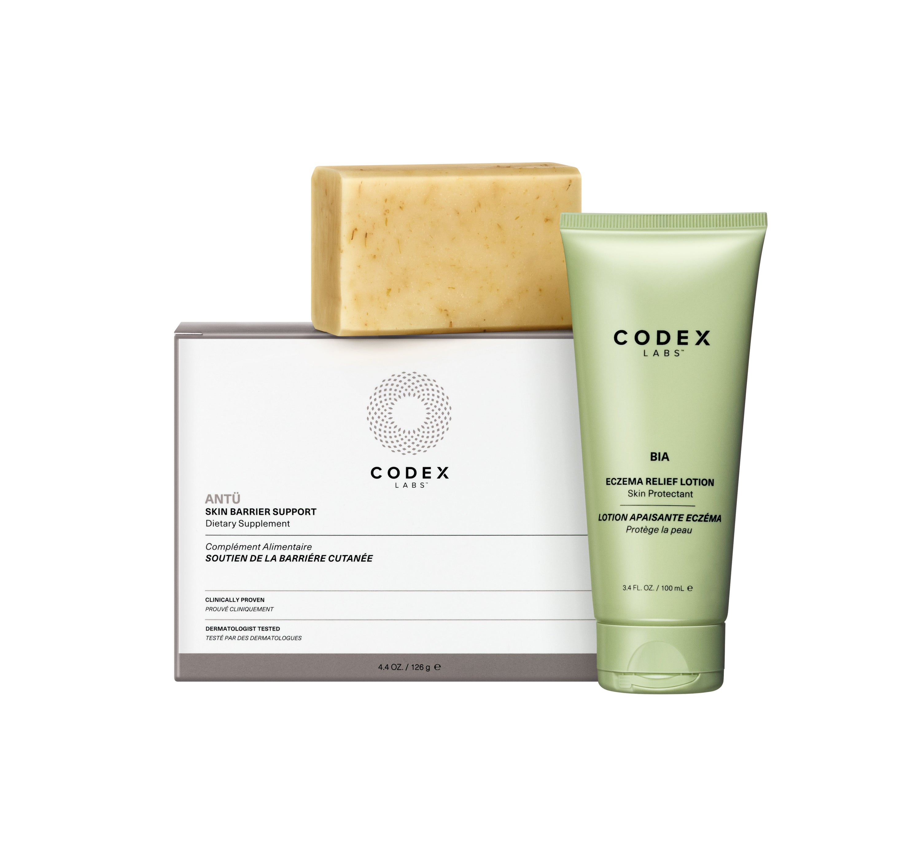 Teen Eczema Relief - Skin Barrier Bundle: Soap, Lotion & Supplement (Age: 13-18)