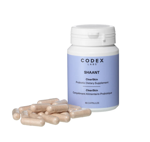 Acne Probiotic Supplement for Clear Skin – SHAANT 2.0 (60 Capsules)