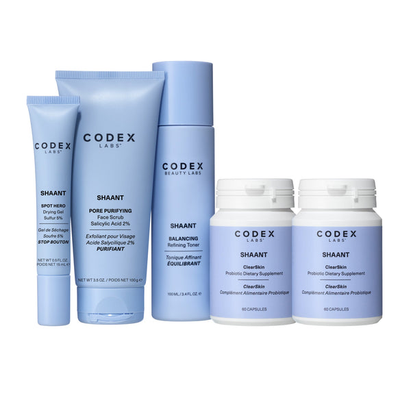 Complete Acne Treatment System – Full Clear Skin Routine with Probiotic (60-DAY, 18+)